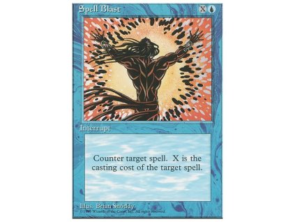 Spell Blast (Foil NE, Stav Near Mint)