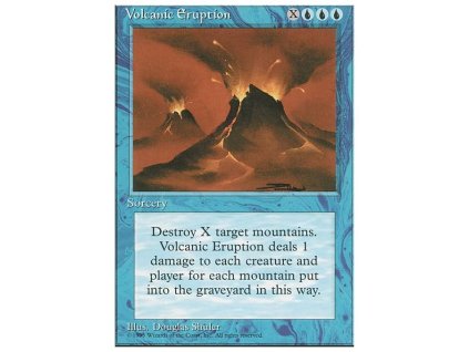 Volcanic Eruption (Foil NE, Stav Near Mint)