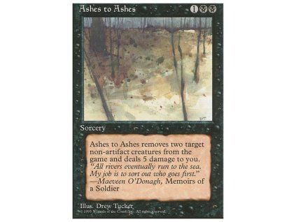 Ashes to Ashes