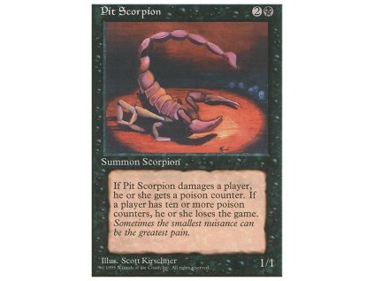Pit Scorpion (Foil NE, Stav Near Mint)