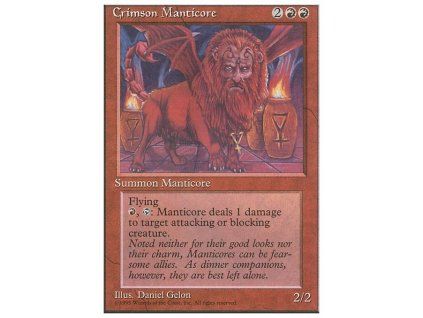 Crimson Manticore