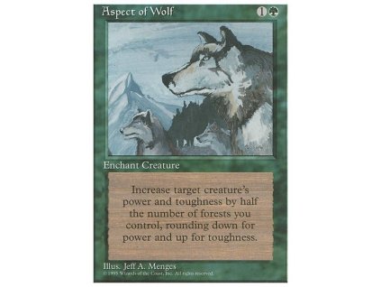 Aspect of Wolf (Foil NE, Stav Near Mint)