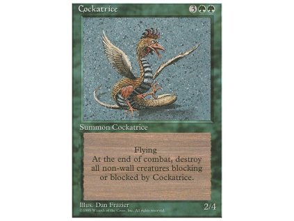 Cockatrice (Foil NE, Stav Near Mint)