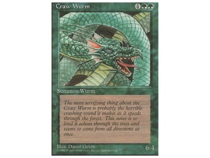 Craw Wurm (Foil NE, Stav Near Mint)