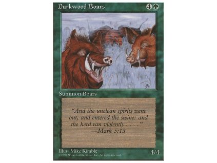 Durkwood Boars (Foil NE, Stav Near Mint)