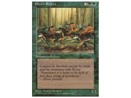 Elven Riders (Foil NE, Stav Near Mint)