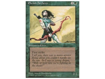 Elvish Archers (Foil NE, Stav Near Mint)
