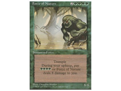 Force of Nature (Foil NE, Stav Light Played)