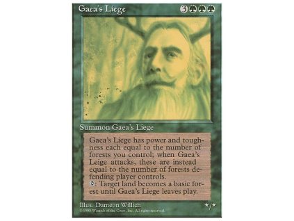 Gaea's Liege (Foil NE, Stav Played)