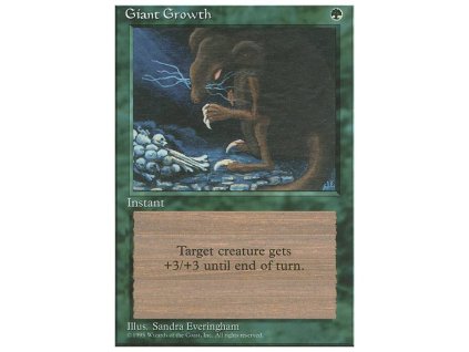 Giant Growth (Foil NE, Stav Near Mint)