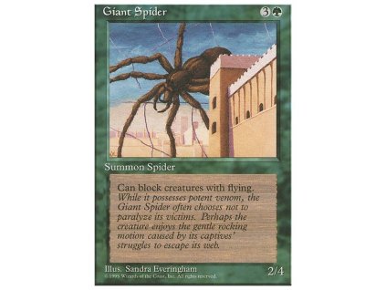 Giant Spider (Foil NE, Stav Near Mint)