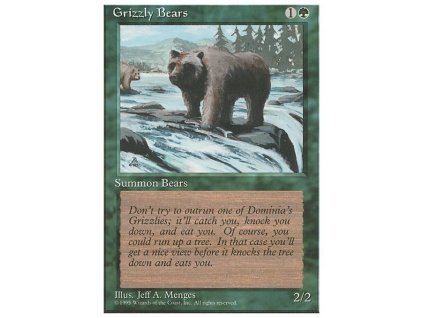 Grizzly Bears (Foil NE, Stav Near Mint)