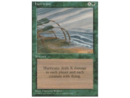 Hurricane (Foil NE, Stav Near Mint)