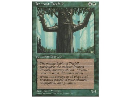 Ironroot Treefolk (Foil NE, Stav Near Mint)
