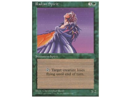 Radjan Spirit (Foil NE, Stav Near Mint)