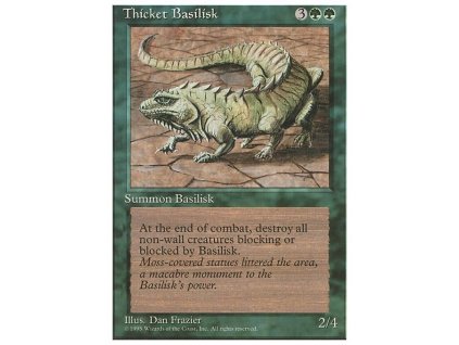 Thicket Basilisk (Foil NE, Stav Near Mint)