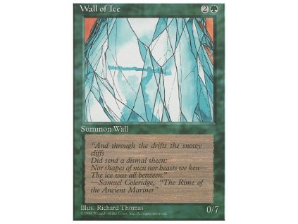 Wall of Ice (Foil NE, Stav Near Mint)