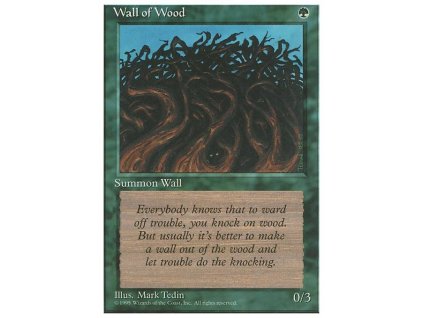 Wall of Wood (Foil NE, Stav Near Mint)