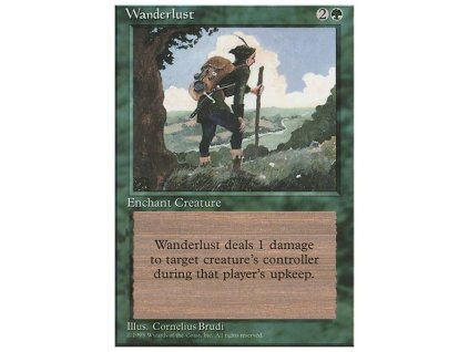 Wanderlust (Foil NE, Stav Near Mint)