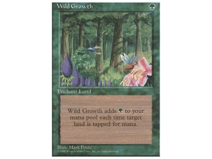 Wild Growth (Foil NE, Stav Near Mint)
