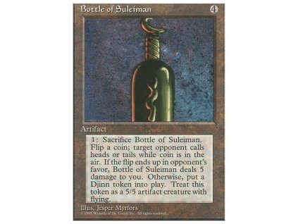 Bottle of Suleiman (Foil NE, Stav Played)