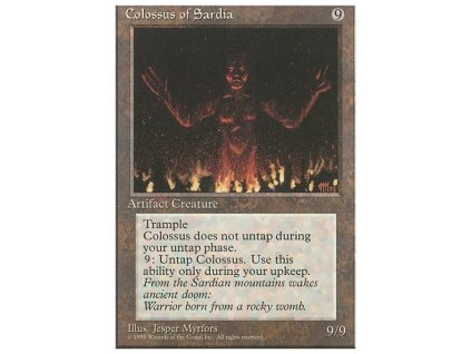 Colossus of Sardia (Foil NE, Stav Light Played)