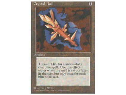Crystal Rod (Foil NE, Stav Near Mint)