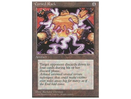 Cursed Rack (Foil NE, Stav Near Mint)
