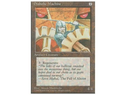 Diabolic Machine (Foil NE, Stav Near Mint)