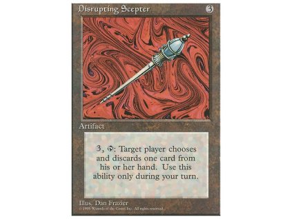 Disrupting Scepter (Foil NE, Stav Near Mint)