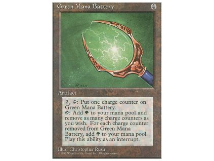 Green Mana Battery (Foil NE, Stav Near Mint)