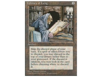 Library of Leng (Foil NE, Stav Played)