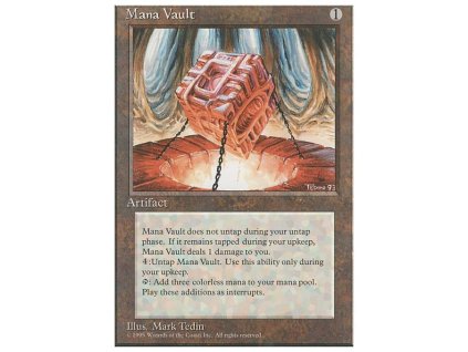 Mana Vault (Foil NE, Stav Near Mint)