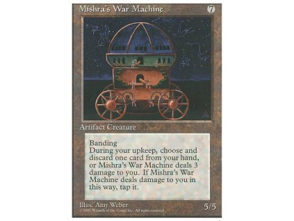 Mishra's War Machine (Foil NE, Stav Near Mint)