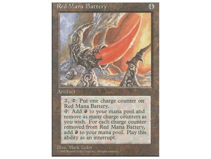 Red Mana Battery
