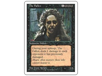 The Fallen (Foil NE, Stav Near Mint)