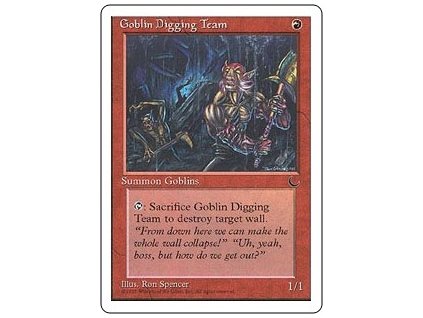 Goblin Digging Team (Foil NE, Stav Near Mint)