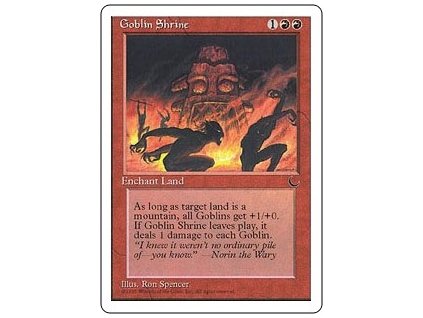 Goblin Shrine (Foil NE, Stav Near Mint)