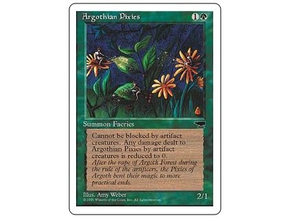 Argothian Pixies (Foil NE, Stav Near Mint)