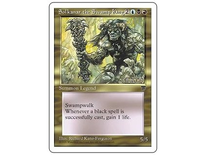 Sol'kanar the Swamp King (Foil NE, Stav Played)
