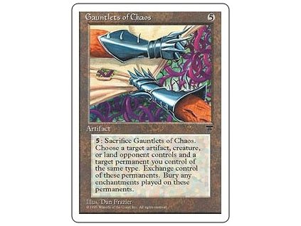 Gauntlets of Chaos (Foil NE, Stav Near Mint)