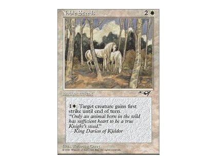 Noble Steeds (Foil NE, Stav Near Mint)