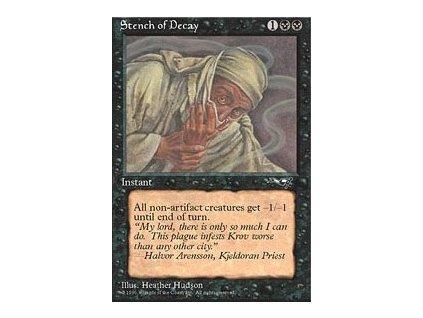 Stench of Decay (Foil NE, Stav Near Mint)
