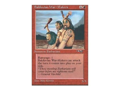 Balduvian War-Makers (Foil NE, Stav Near Mint)