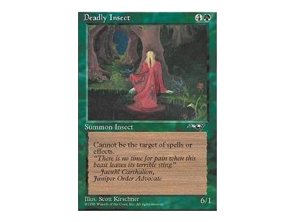 Deadly Insect (Foil NE, Stav Near Mint)