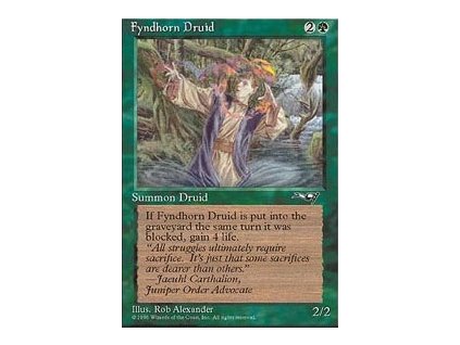 Fyndhorn Druid (Foil NE, Stav Near Mint)