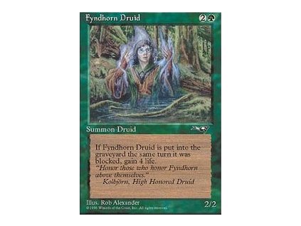 Fyndhorn Druid (Foil NE, Stav Near Mint)