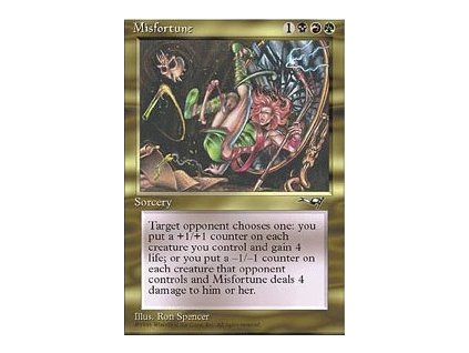 Misfortune (Foil NE, Stav Near Mint)