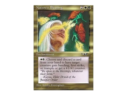 Nature's Blessing (Foil NE, Stav Near Mint)