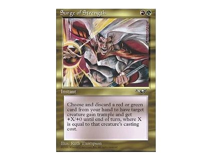 Surge of Strength (Foil NE, Stav Near Mint)